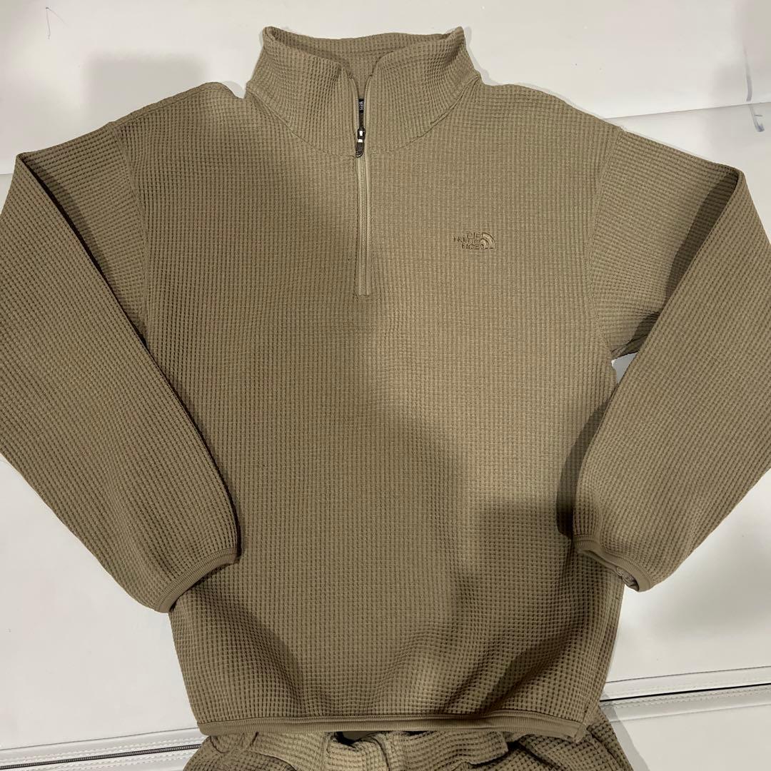 ノースフェイス　ワッフルハーフジップセットアップ　キッズXL 限定品