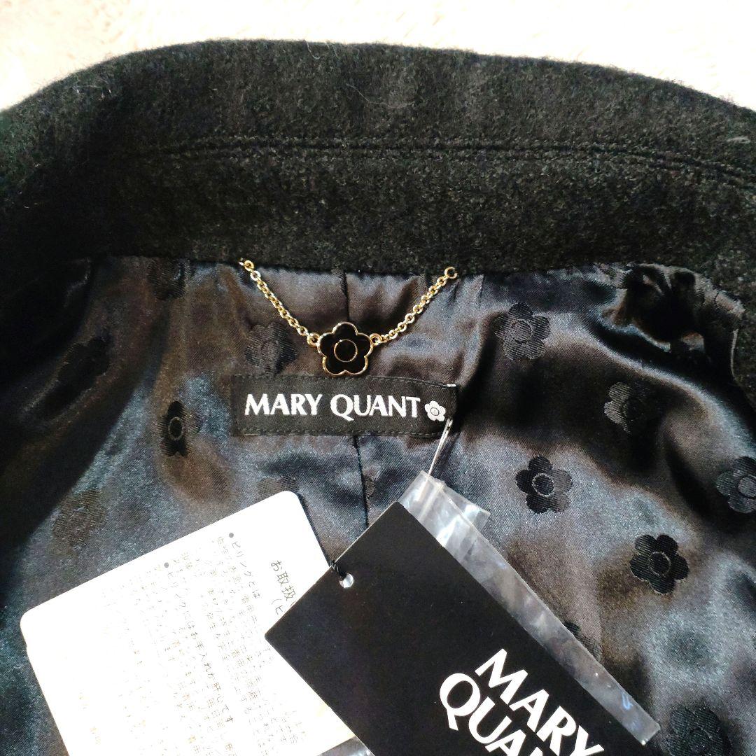 MARY QUANT タグ付き未使用 ウール混 ダブルコート M
