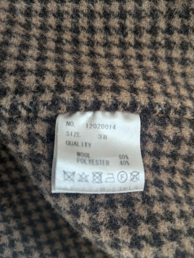 ジャケット・アウター TODAYFUL over check coat 38