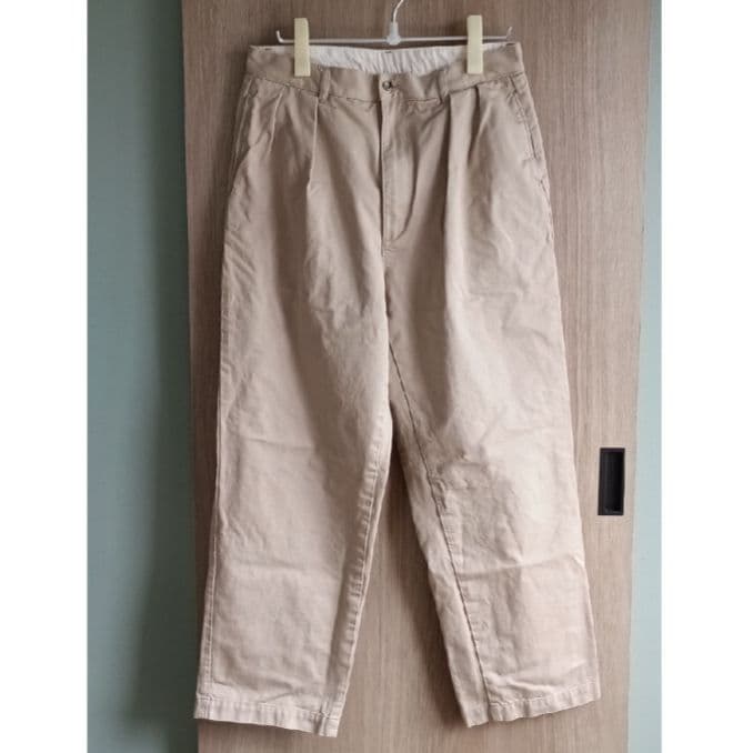 ciota 2 Tuck Chino Cloth Pants 6ベージュ