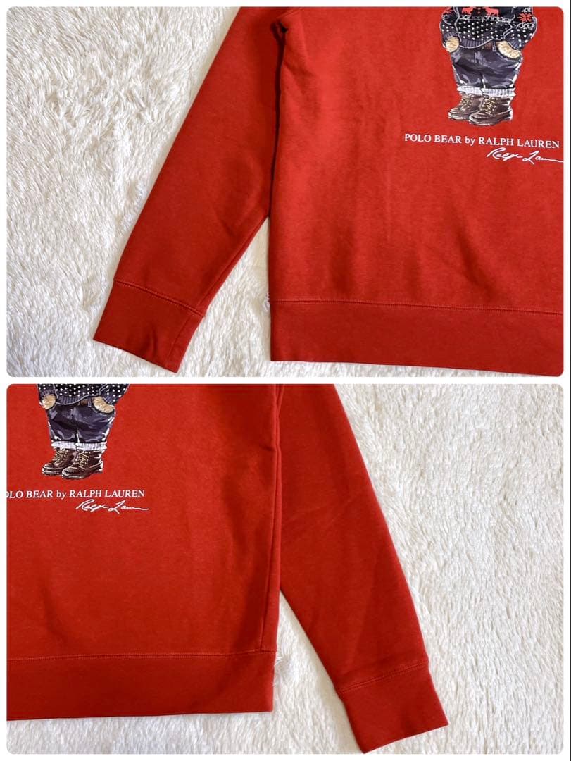 美品 現行モデル ポロラルフローレン ウインタースタイル ポロベア スウェット