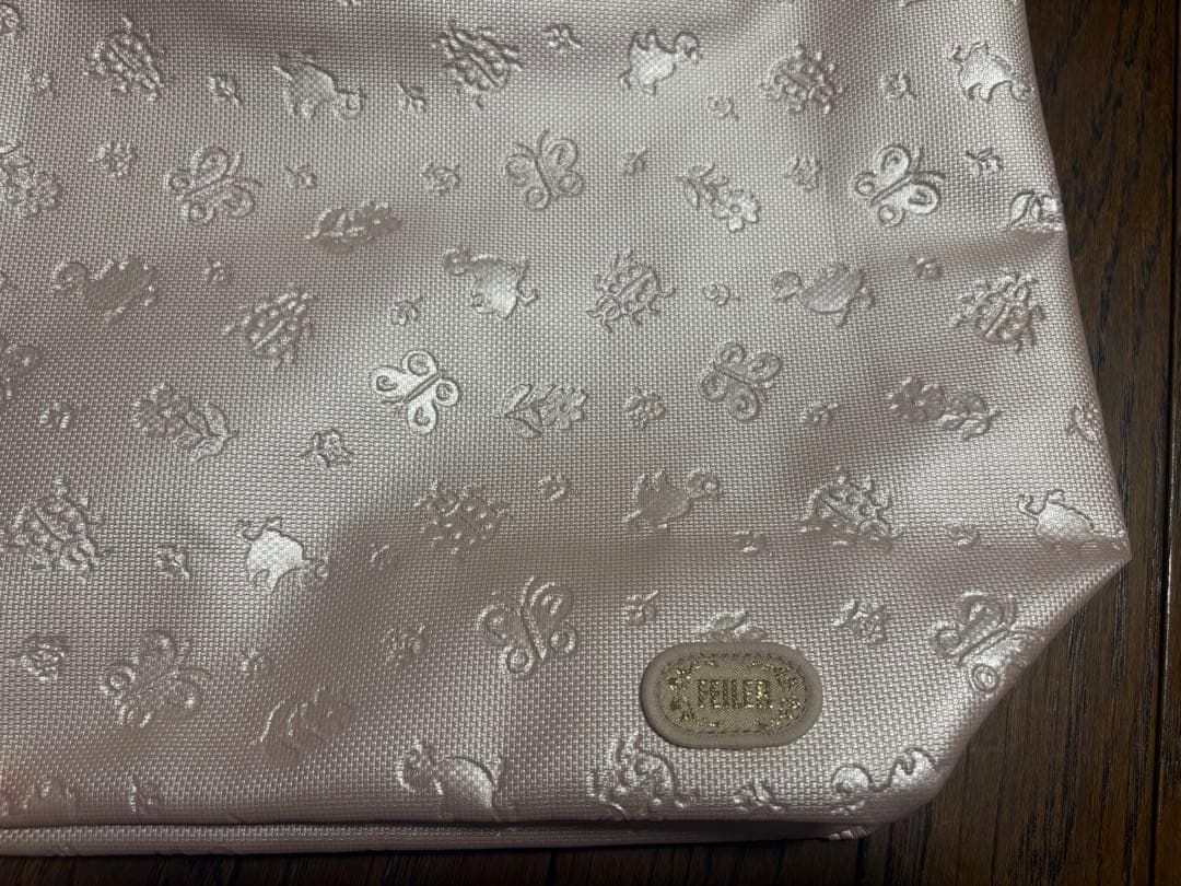 最終値下げ　フェイラー　ハイジ　エンボス加工　ピンク　トート大