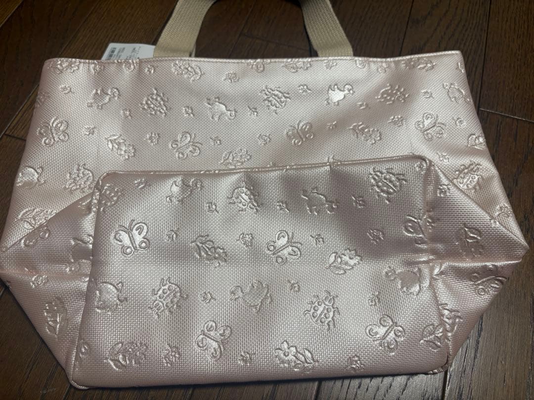 最終値下げ　フェイラー　ハイジ　エンボス加工　ピンク　トート大