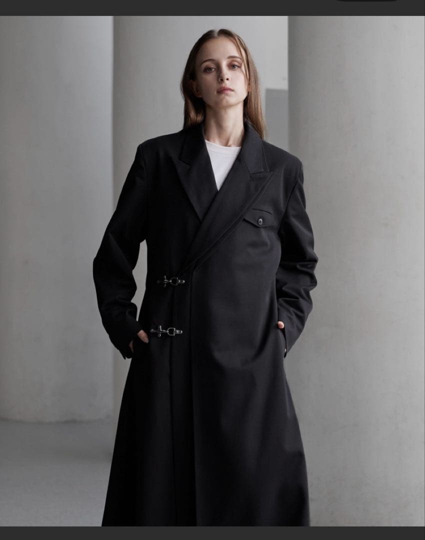 【タグ付き・未使用品】 プライムTR ダブルラペルコート 【CLEL】