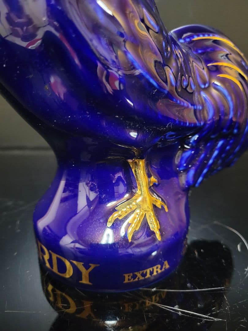 Hardy ハーディー エクストラ リモージュ ルー陶製 青鶏 コニャック古酒