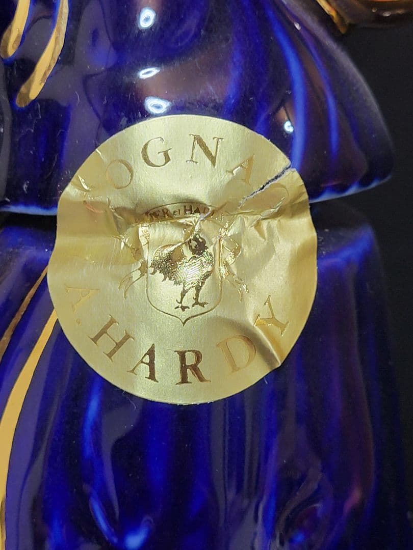 Hardy ハーディー エクストラ リモージュ ルー陶製 青鶏 コニャック古酒