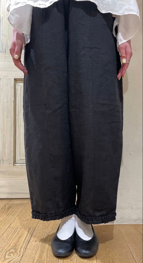 みぃ　サマンサモスモス立川限定　リネン裾フリルパンツ　２点