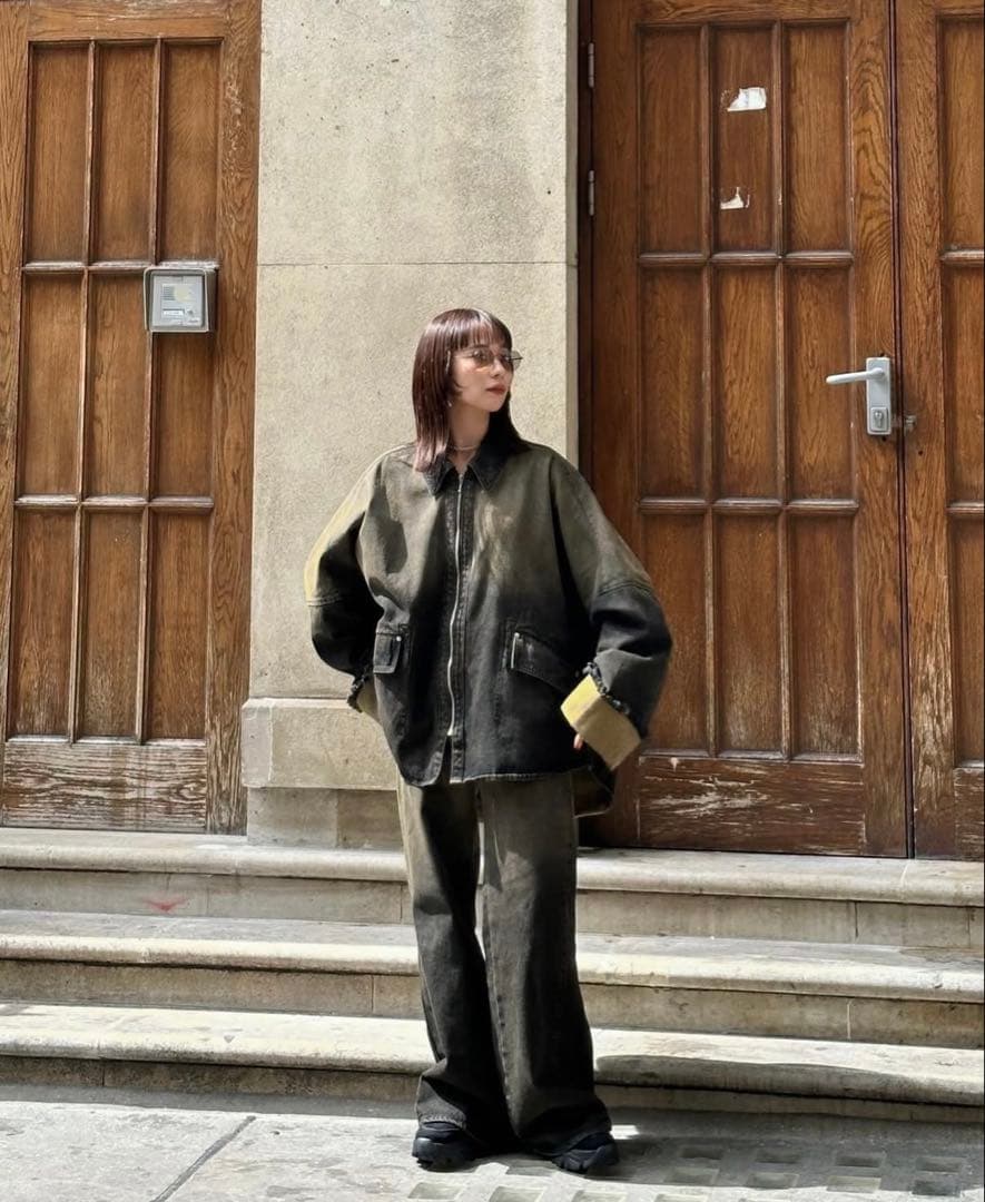 【新品タグ付き】KnuthMarf denim overshirt jacket