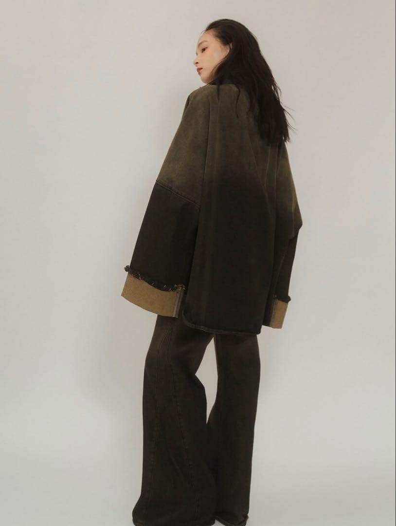 【新品タグ付き】KnuthMarf denim overshirt jacket