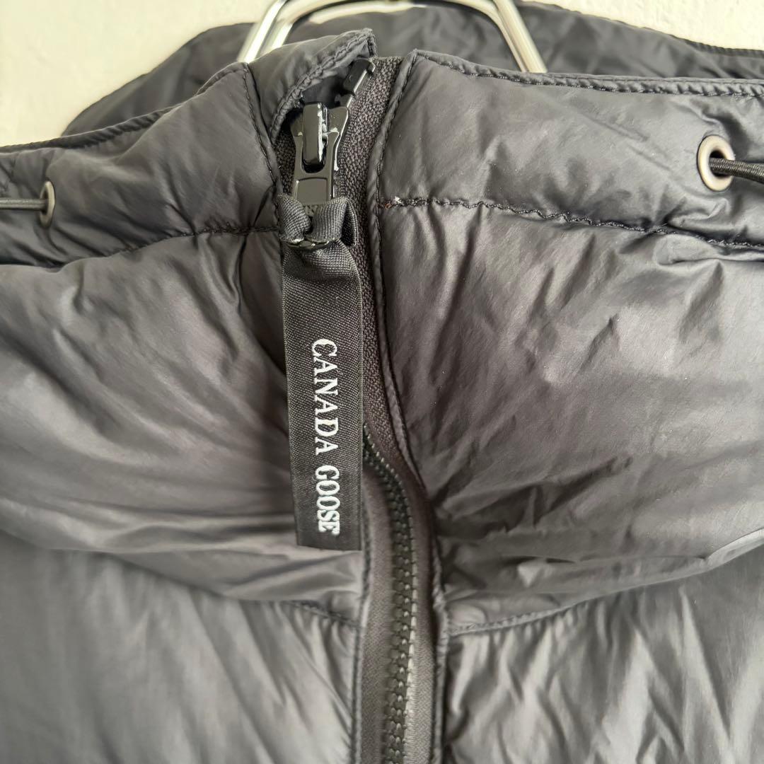 【美品✨希少‼︎】カナダグース　ダウンベスト　両面ビッグワッペン　黒　juun.j