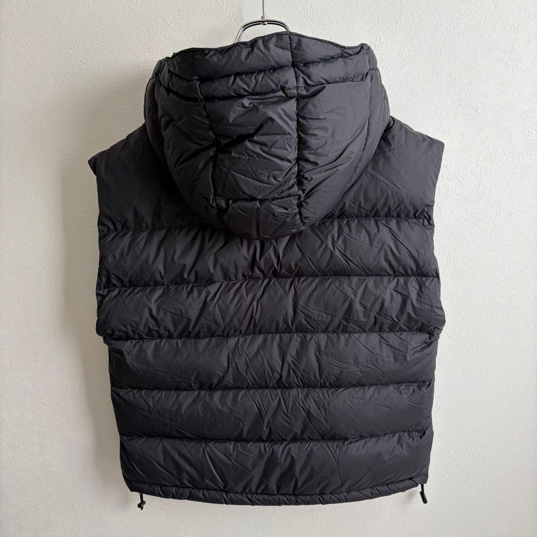 【美品✨希少‼︎】カナダグース　ダウンベスト　両面ビッグワッペン　黒　juun.j