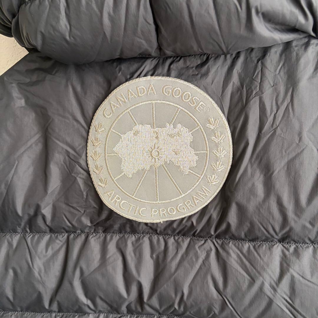 【美品✨希少‼︎】カナダグース　ダウンベスト　両面ビッグワッペン　黒　juun.j