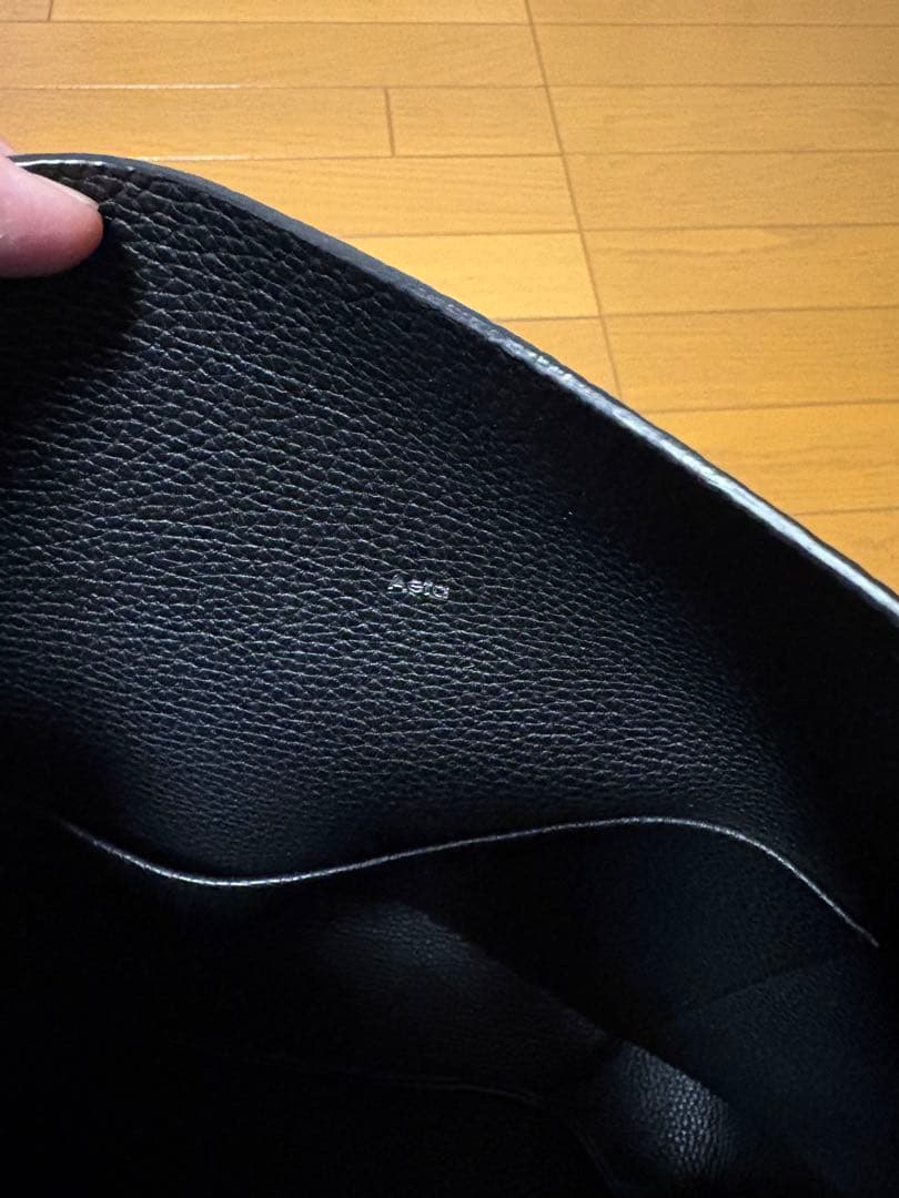 aeta レザー ショルダーバッグ