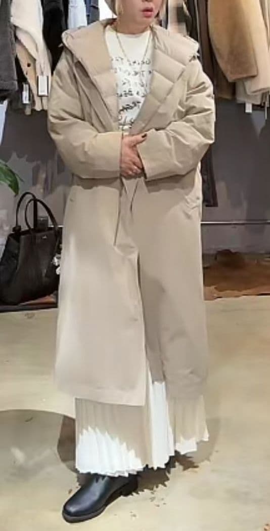 まーセブンフェアリーSeven fairy ロングダウントレンチコート