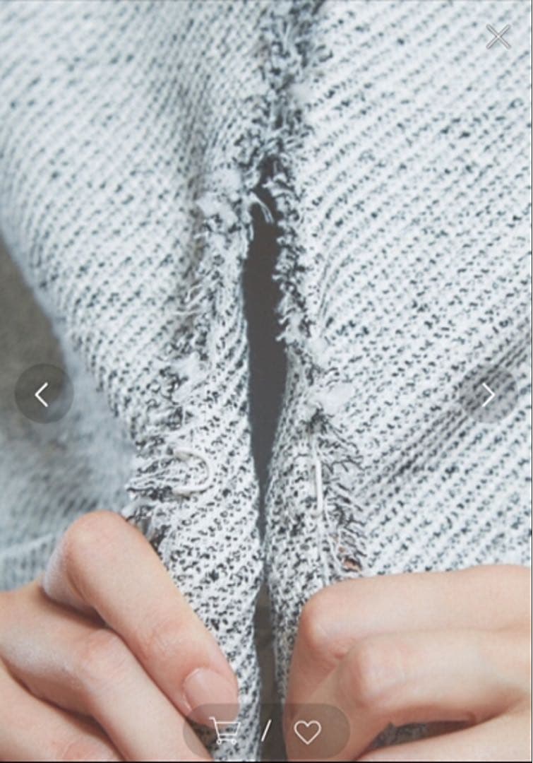 ぴーすおぶけいく様　qualite ミックスツィードジャケット