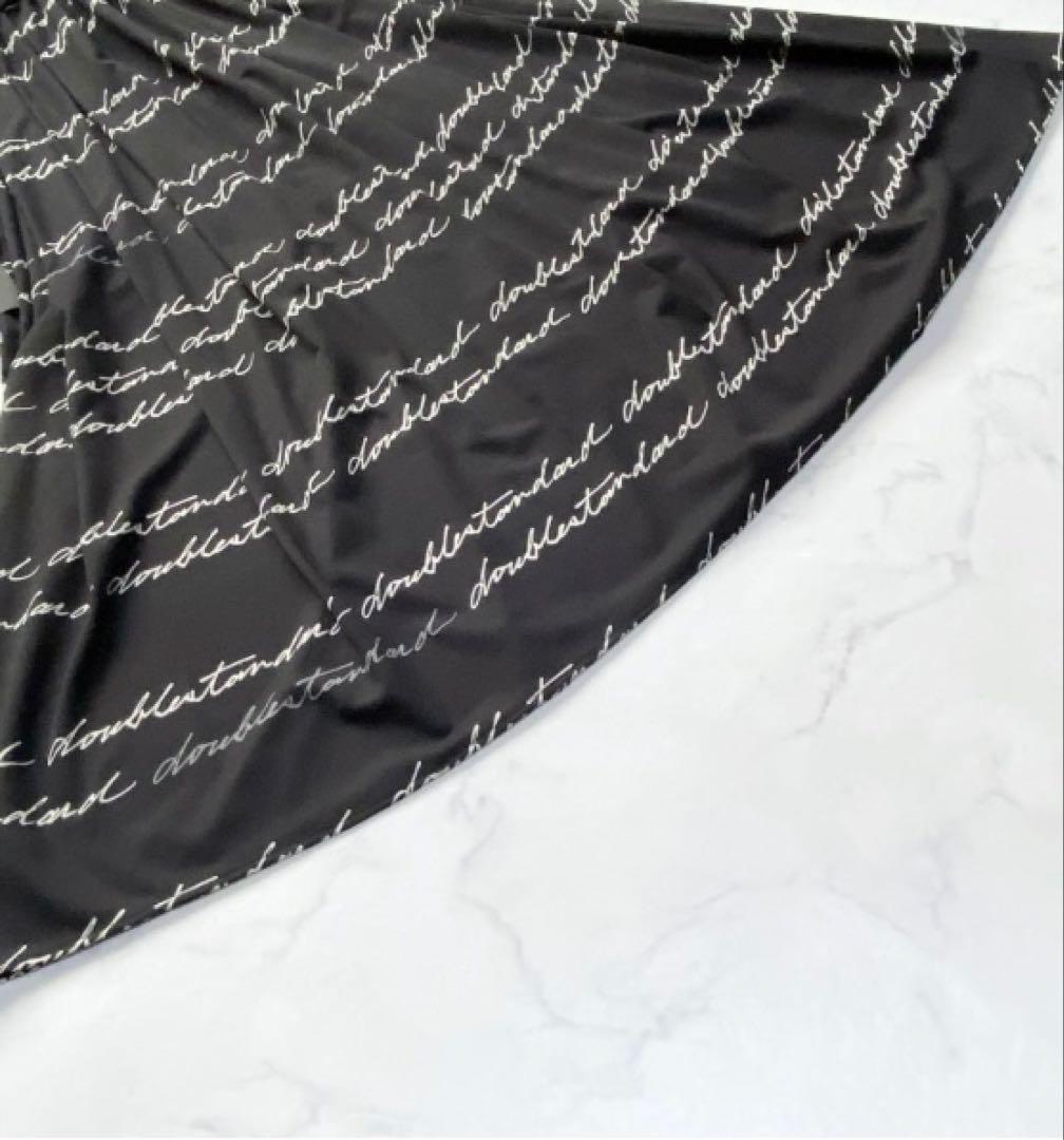 ダブルスタンダードクロージング レタードプリントロングワンピース 36