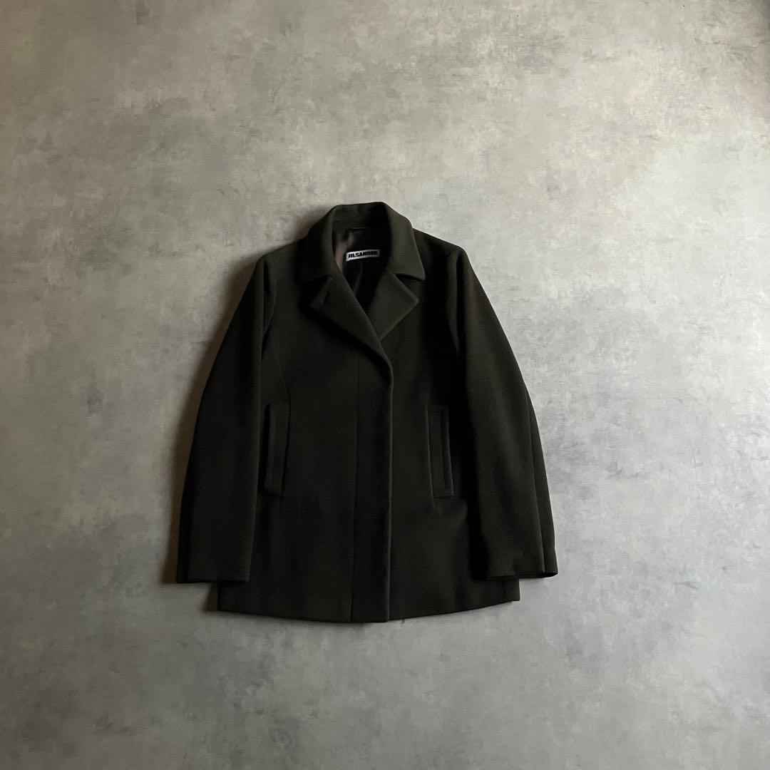 ジャケット・アウター 90s archive JIL SANDER angola wool coat