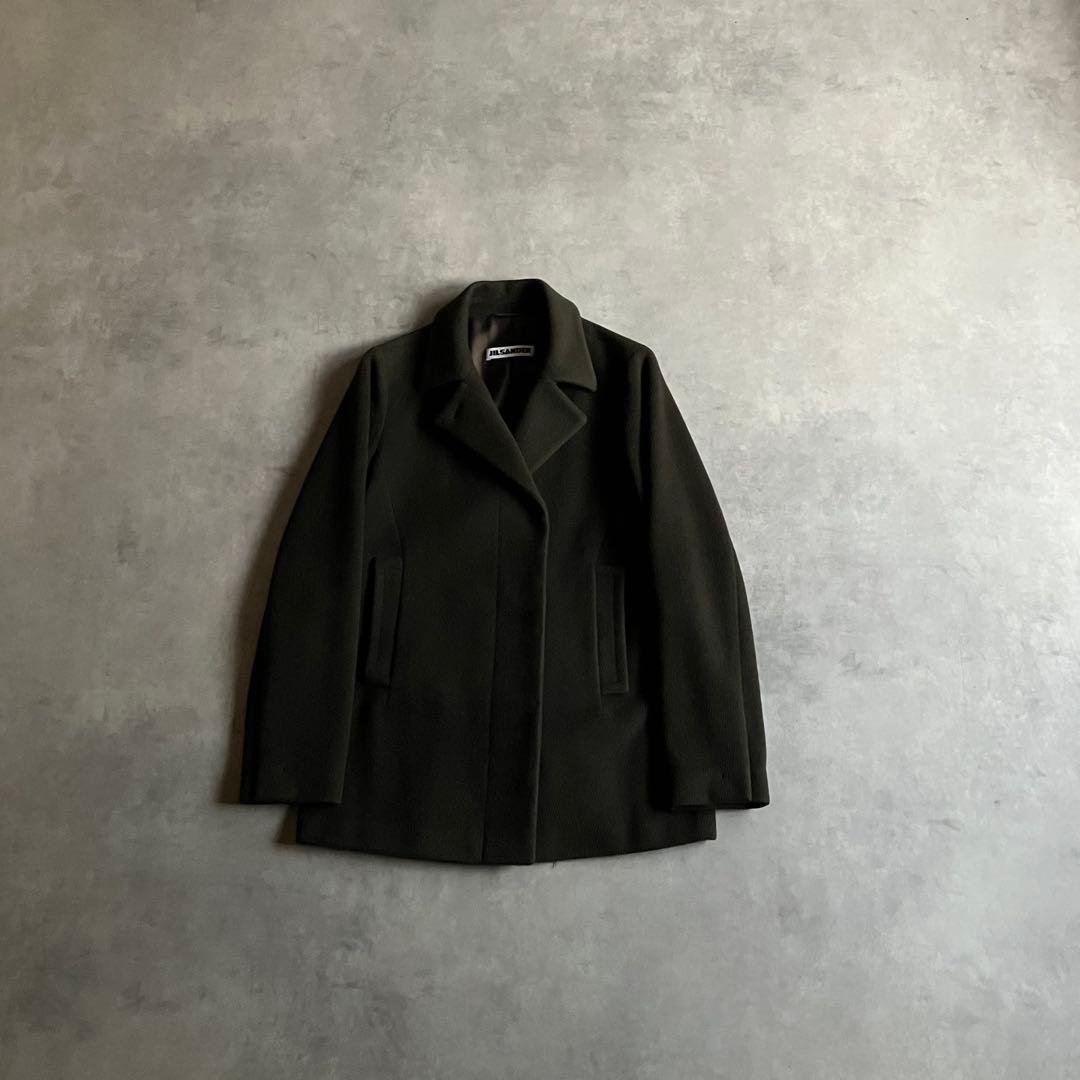 ジャケット・アウター 90s archive JIL SANDER angola wool coat