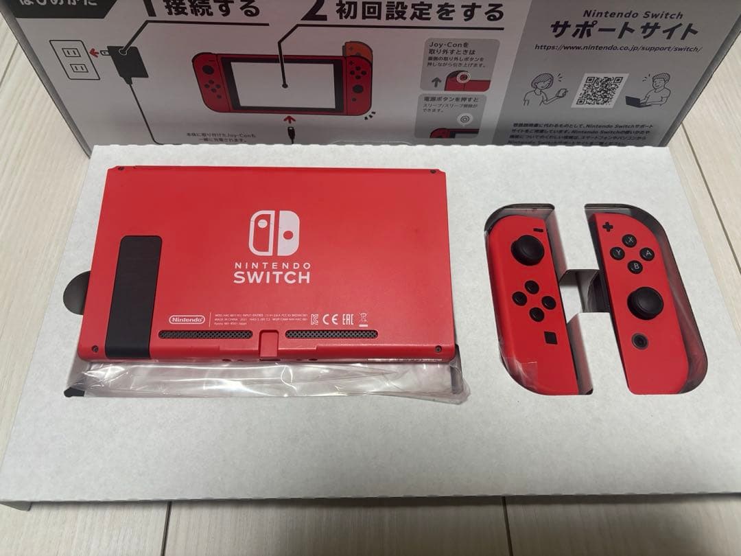 NintendoSwitch マリオレッド　HAC-001