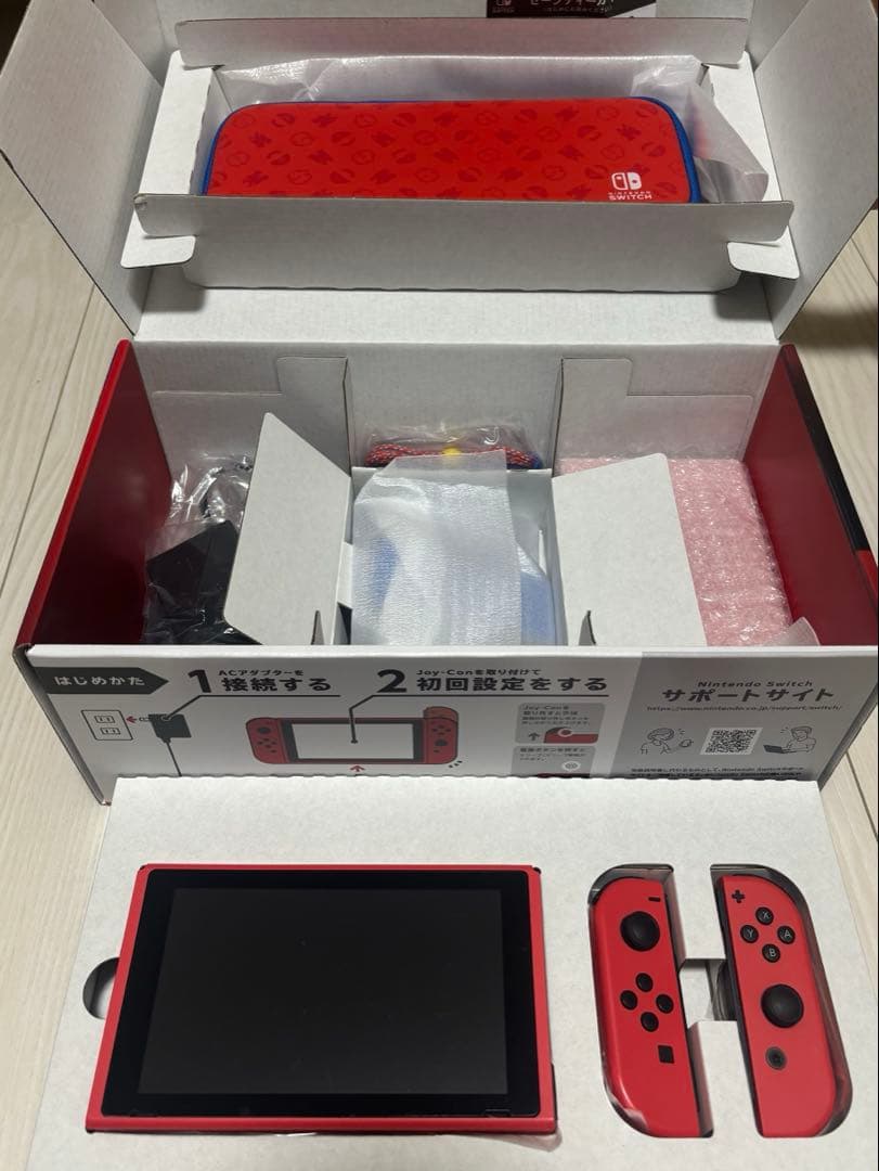 NintendoSwitch マリオレッド　HAC-001