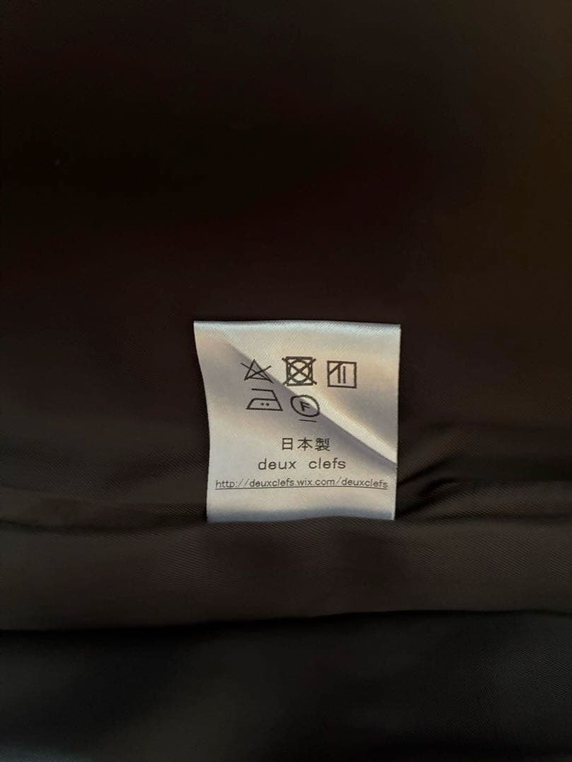 Avec deux clefs ロングベスト　ツイード