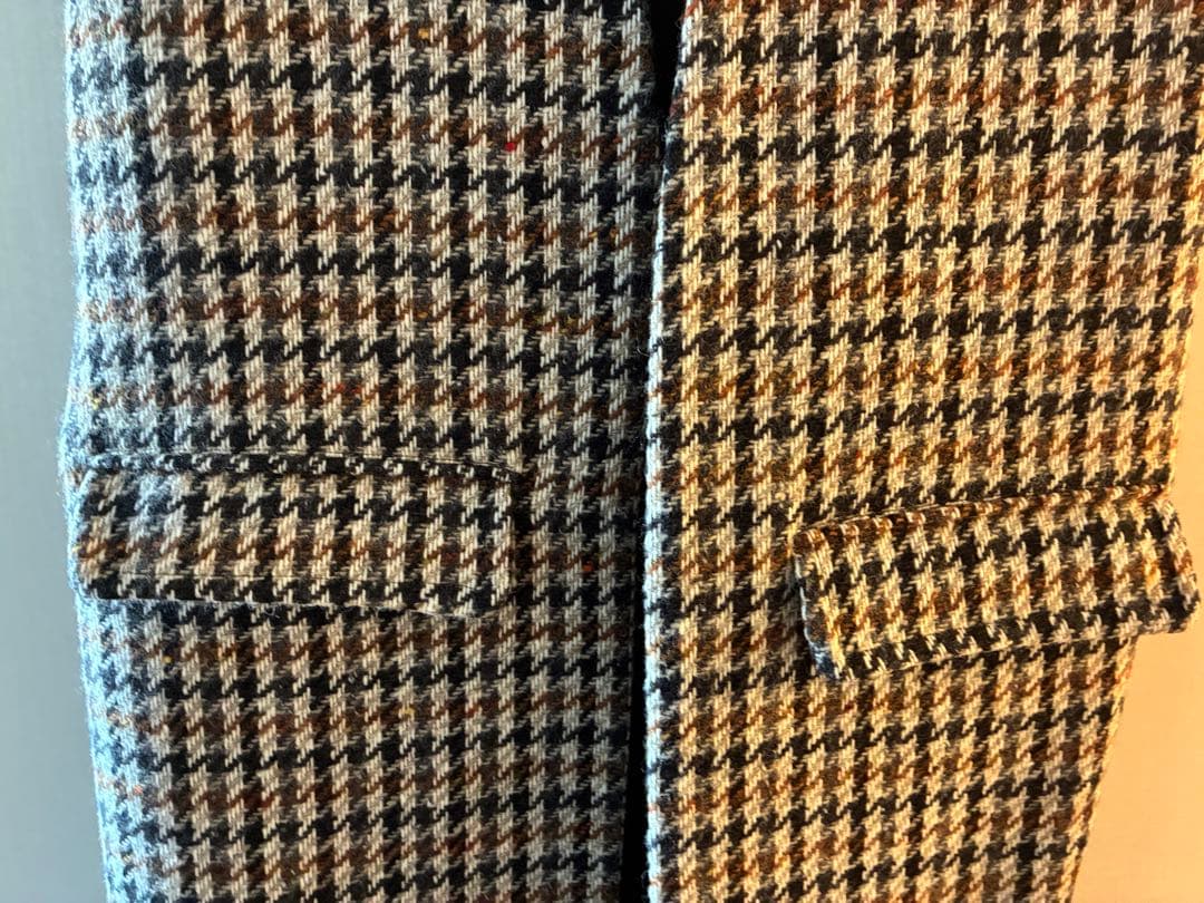 Avec deux clefs ロングベスト　ツイード