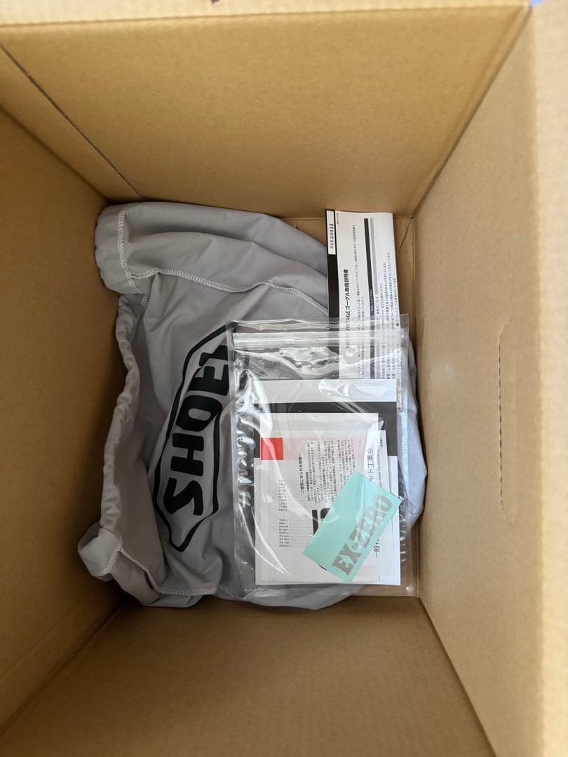 SHOEI EX-ZERO オフホワイト Lサイズ