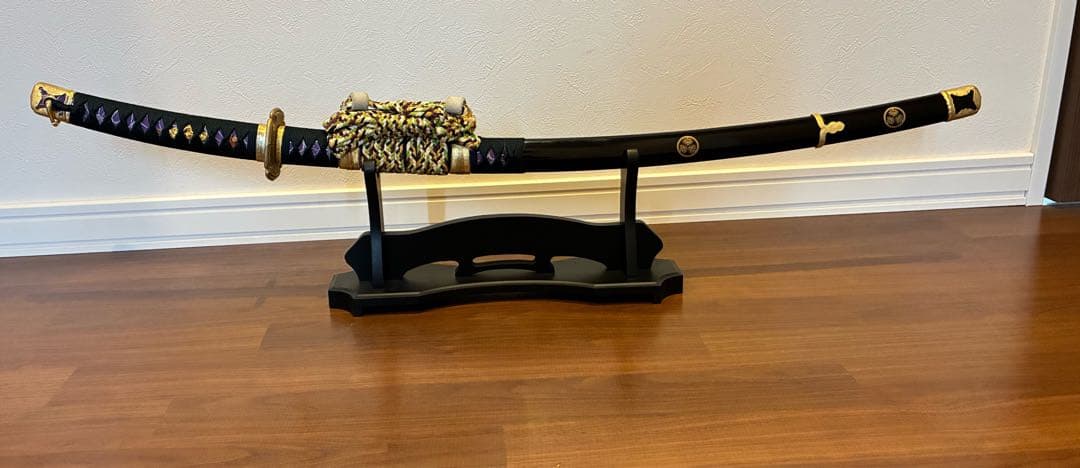 模造刀 日本刀 居合模擬刀　葵紋