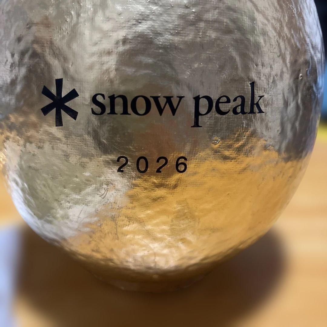  peak 置物　 スノーピーク　 今井だるま　大だるま　2026年製