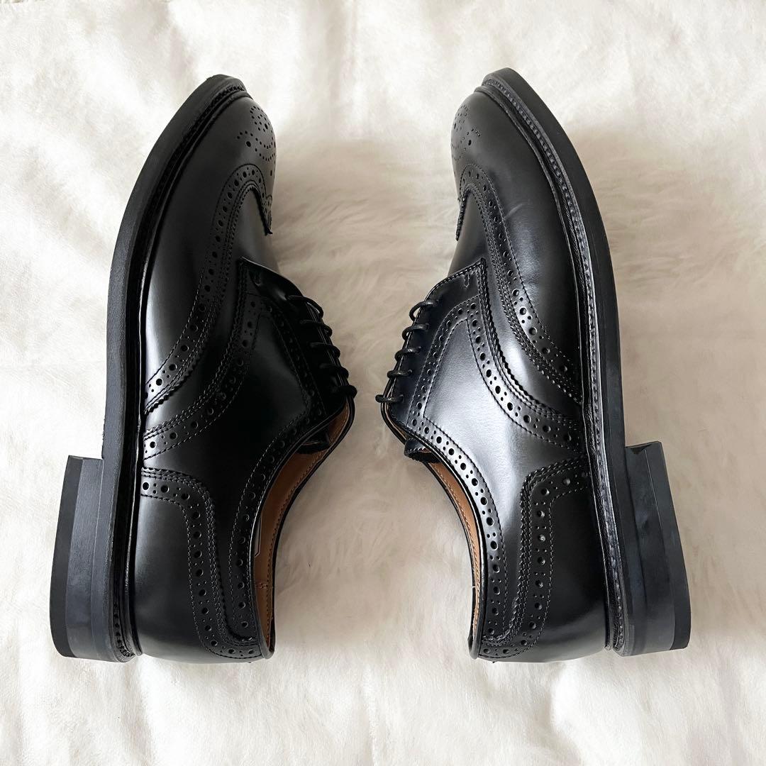 未使用級✨REGAL リーガル ビジネスシューズ ウィングチップ ブラック