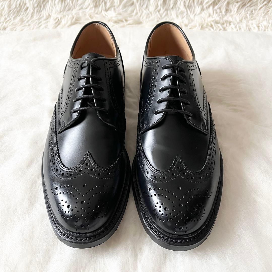 未使用級✨REGAL リーガル ビジネスシューズ ウィングチップ ブラック