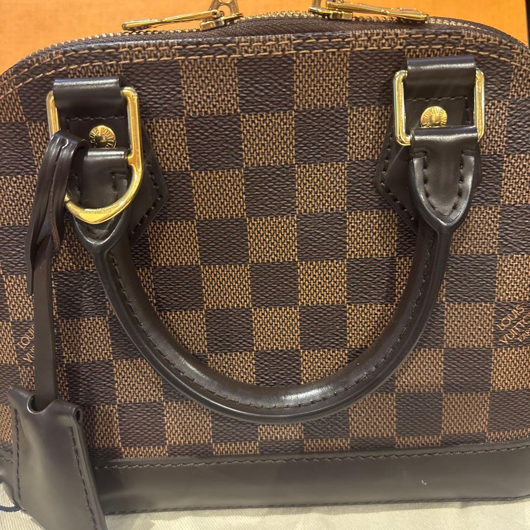 LOUIS VUITTON ダミエショルダーバッグアルマB B