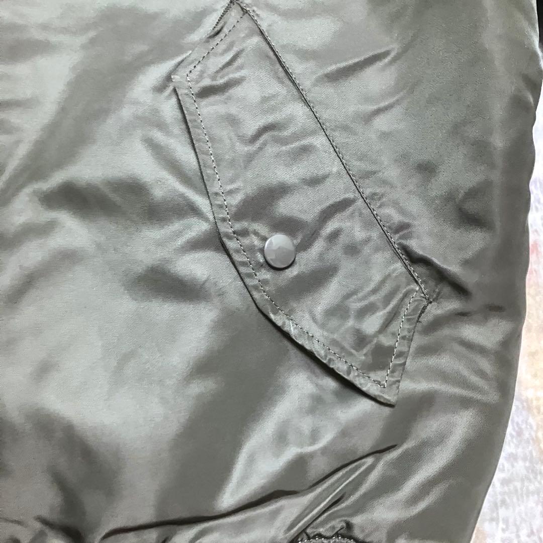 【千 】ALPHA INDUSTRIES MA-1 フライトジャケット Ｌ