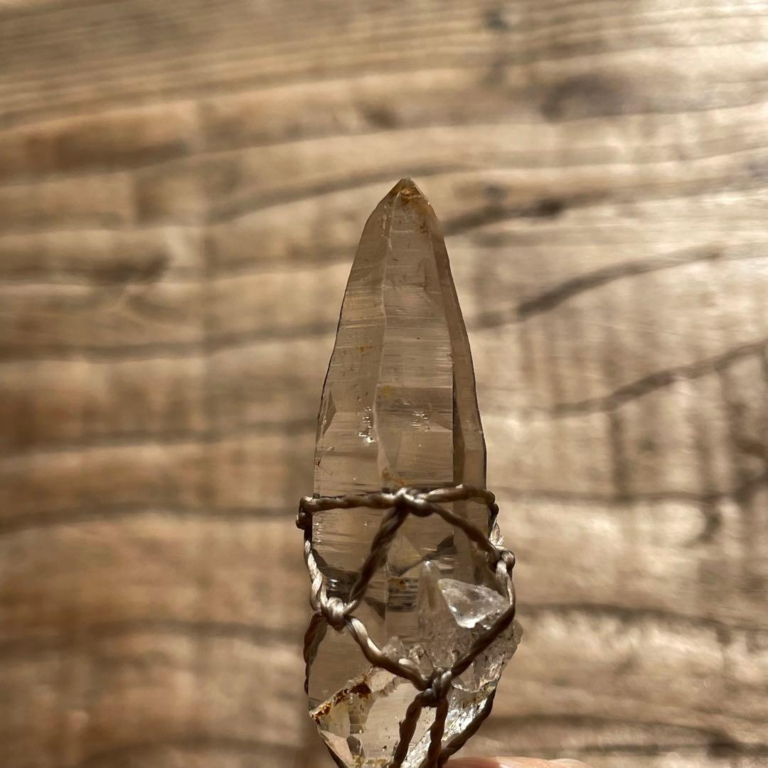 ヒマラヤ水晶 ガネッシュヒマール ＊ マクラメネックレス ペンダント 11