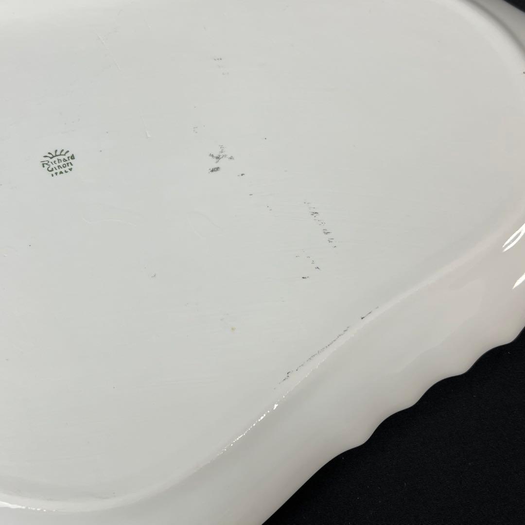 リチャードジノリ　ペルージャ　サンドイッチトレイ　ベッキオ　フルーツ　大皿