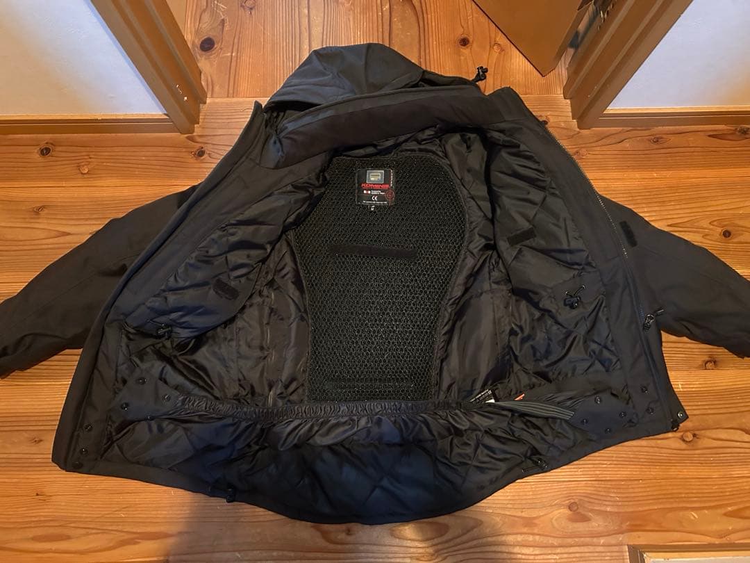 コミネ(KOMINE) ウィンタージャケット M Black 春秋冬　バイク