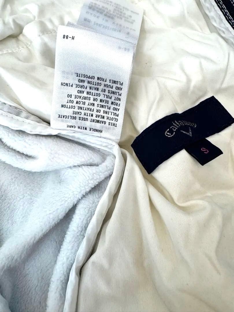 キャロウェイ ゴルフウェアダウン上下セットＳ