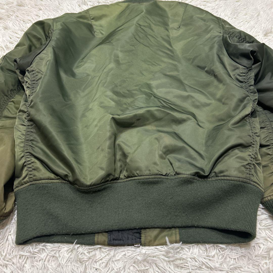 Back Street Crawler 刺繍ワッペンMA-1 フライトジャケット