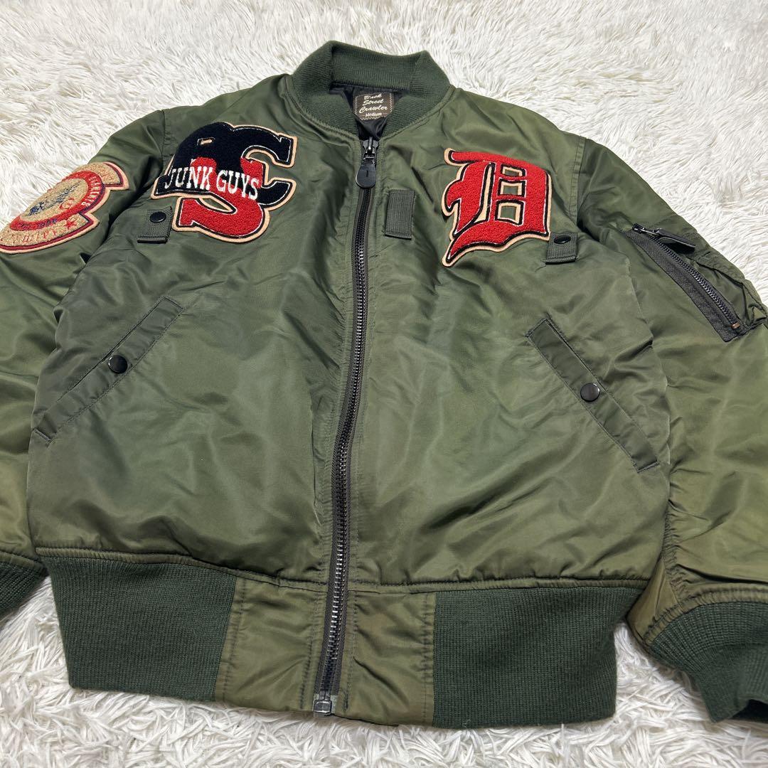 Back Street Crawler 刺繍ワッペンMA-1 フライトジャケット