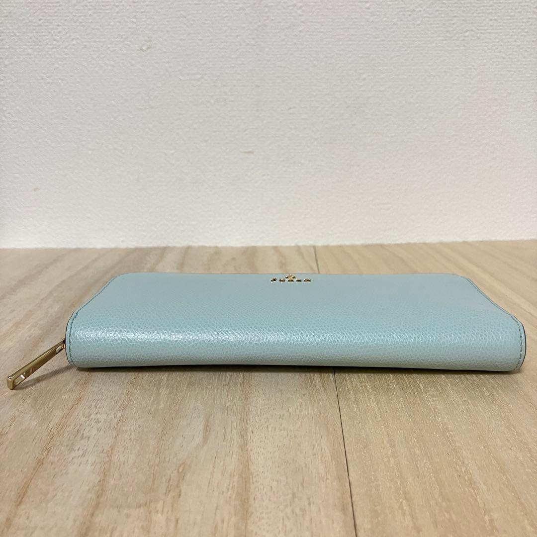 【訳あり極美品】フルラ カメリア 長財布 ラグナ 定価3.8万 スリム