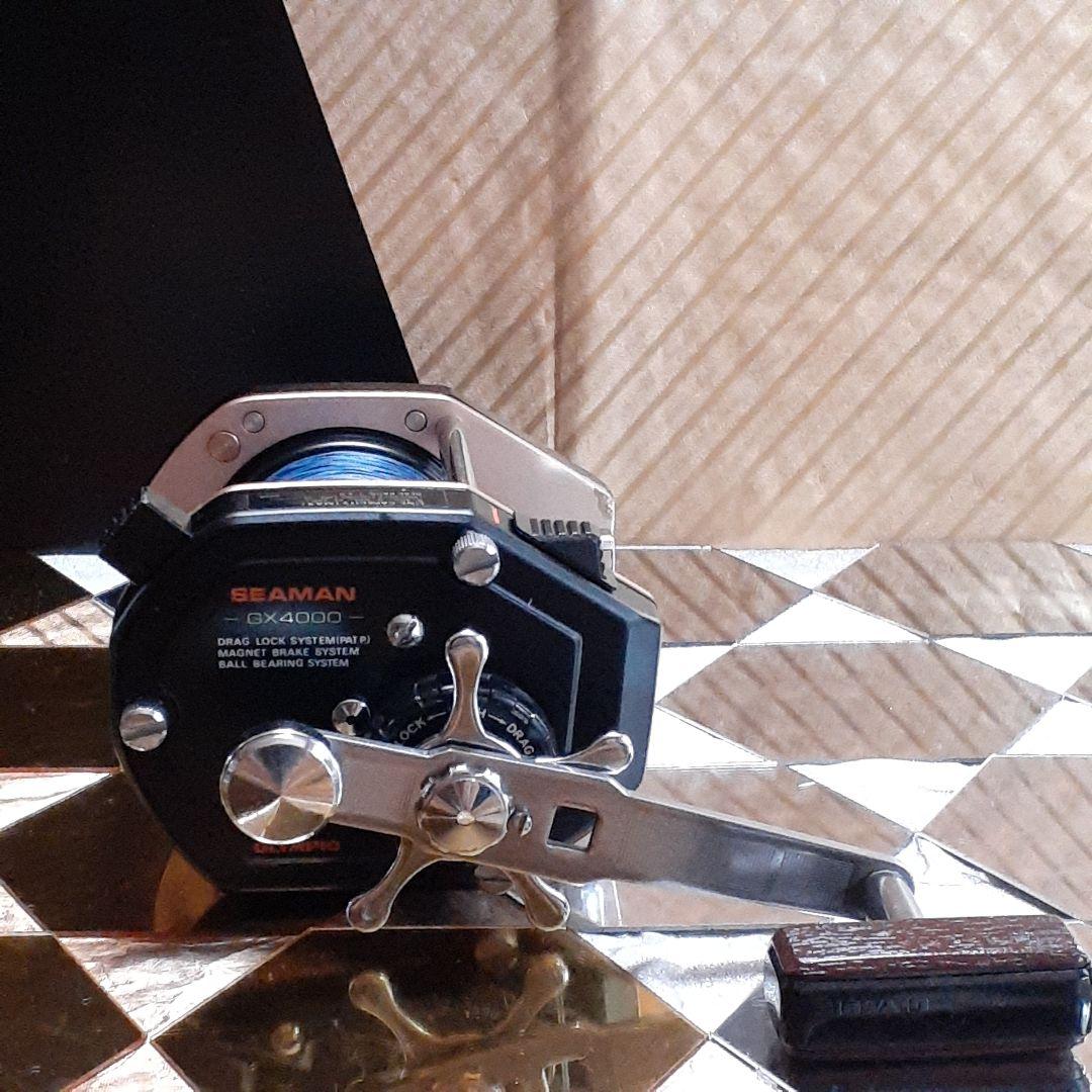 オリムピックSEAMAN GX4000 ベイトリール オールドリール 船用 美品