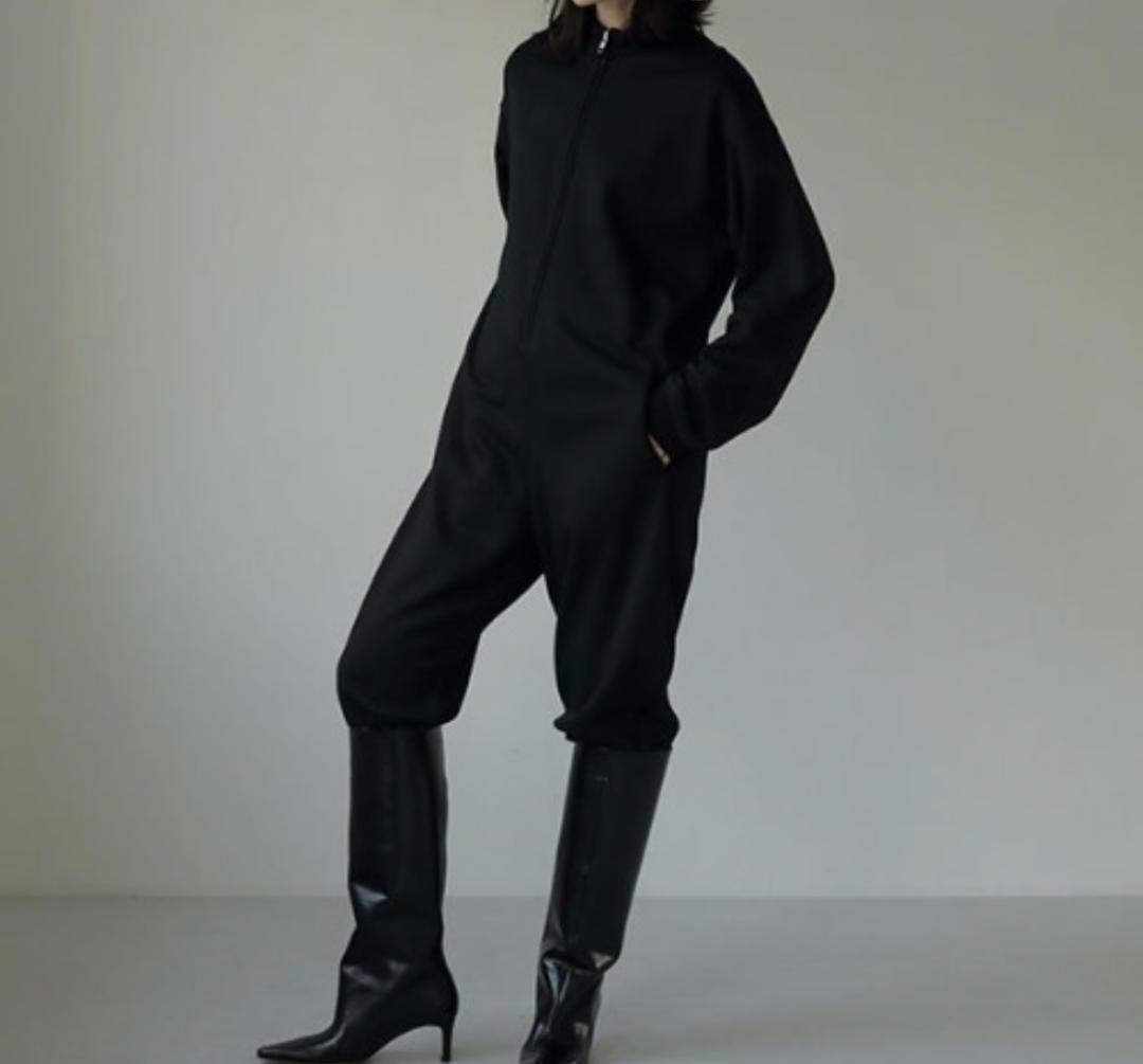 【美品】ETRE TOKYO 着回し抜群！脚長効果◎な可愛いオールインワン