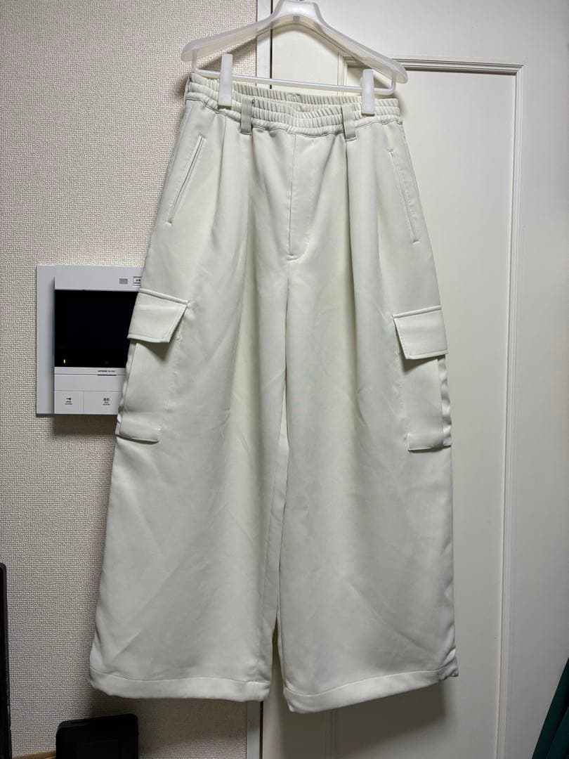 メゾンスペシャル モランナ トリプル クロス プライム ワイド カーゴパンツ