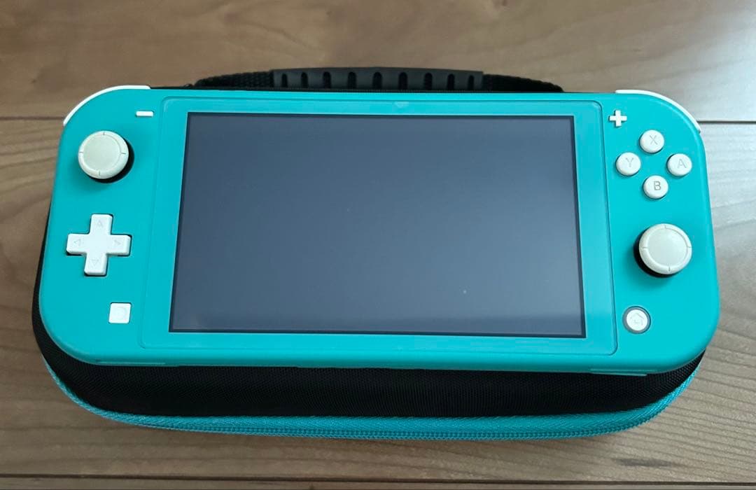 Nintendo Switch Lite ターコイズ本体　SD64、ケース、付き