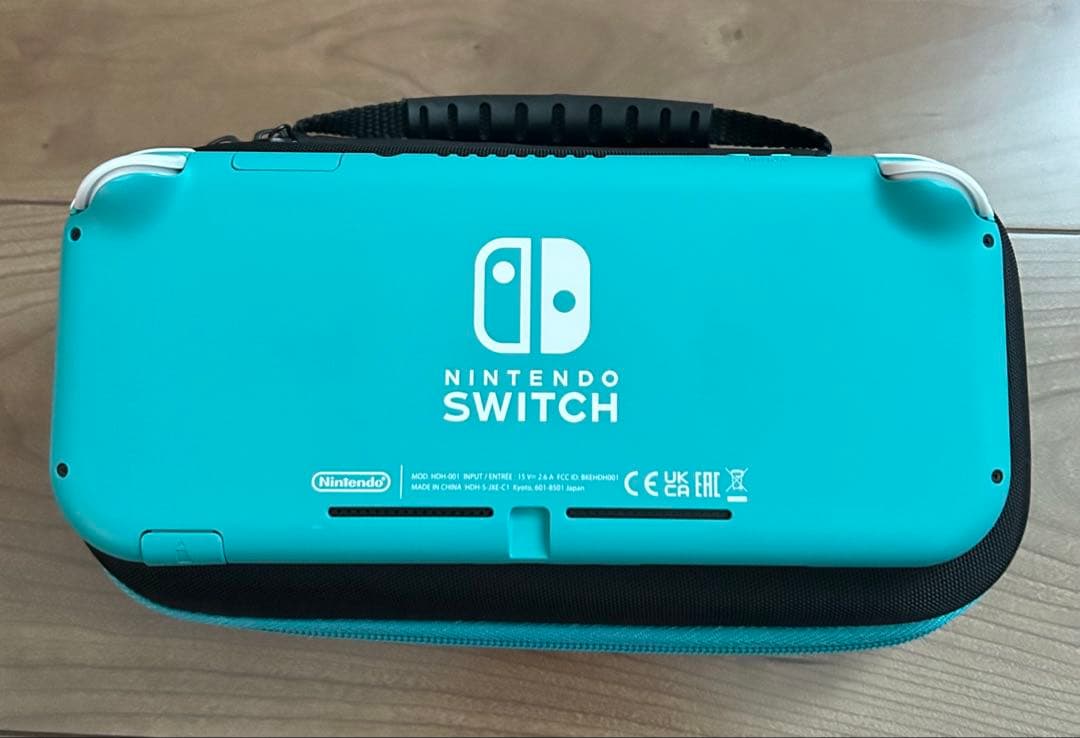 Nintendo Switch Lite ターコイズ本体　SD64、ケース、付き