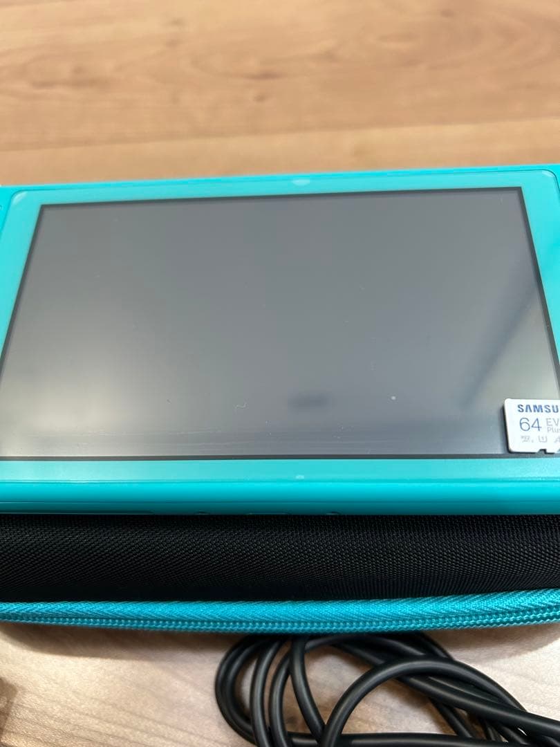 Nintendo Switch Lite ターコイズ本体　SD64、ケース、付き