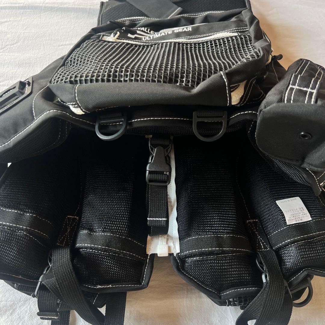 【美品】RBB タイドゲームベスト ジャケット　ブラック ホワイト