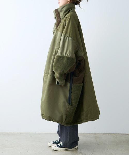 美品 etsinta エシンタ モンスター中綿オーバーコート M