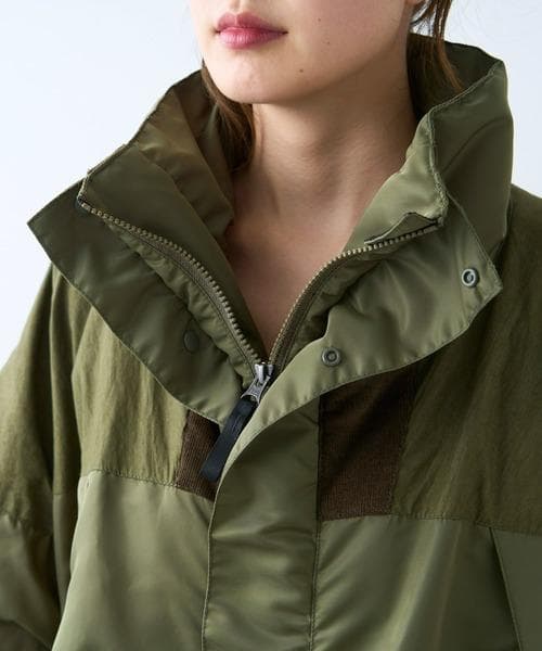 美品 etsinta エシンタ モンスター中綿オーバーコート M