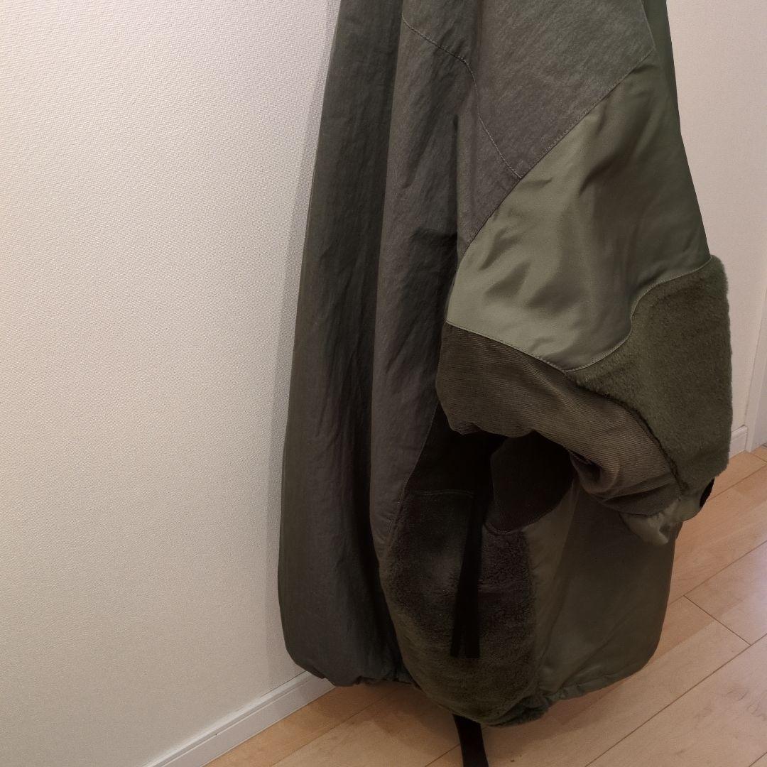 美品 etsinta エシンタ モンスター中綿オーバーコート M